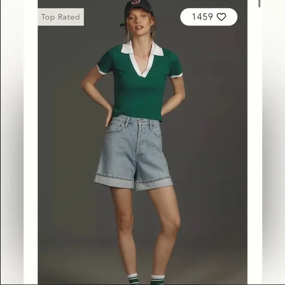 Agolde Shorts Nwt Agolde Dame Denim Shorts Poshmark